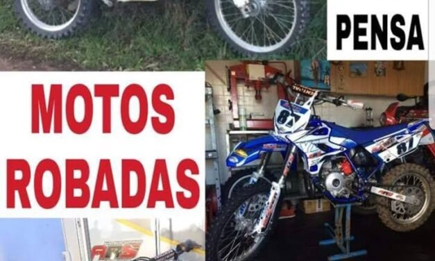 Ofrecen recompensa por tres motos robadas en un garaje de Zalamea