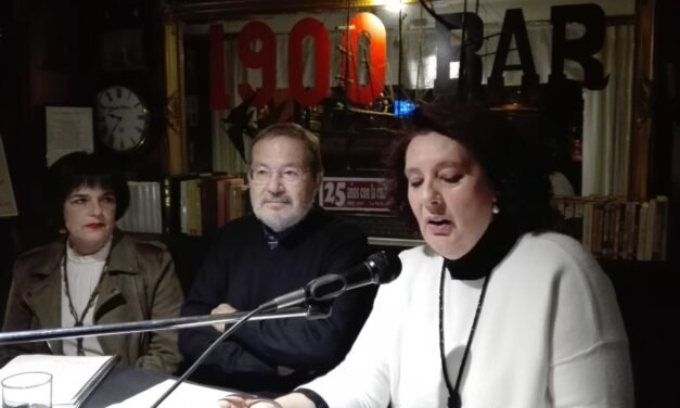 Vicente Toti y Rosario Santana ensalzan la Cuenca Minera en un recital poético