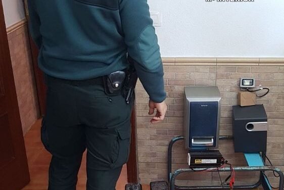 Detienen a tres personas de Riotinto y Nerva por su presunta implicación en varios robos en la Cuenca