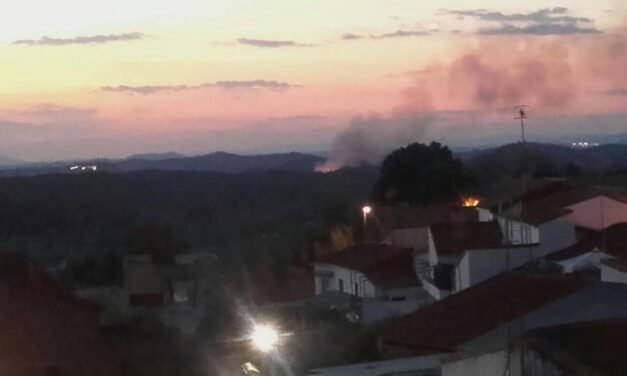 Extinguido el incendio de Zalamea