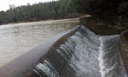 La lluvia deja 145 litros en los embalses de Zalamea en dos días