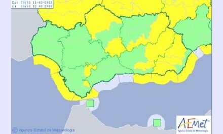 La Cuenca Minera, de nuevo en aviso amarillo por lluvia y viento