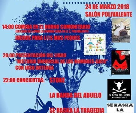 Conciertos, juegos, almuerzo y cultura este sábado en Berrocal