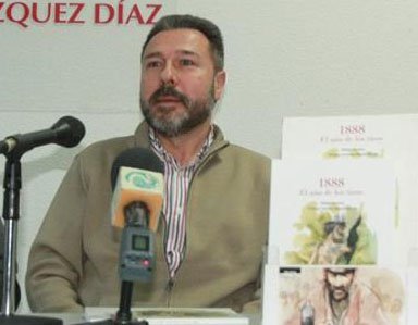 Rafael Moreno presenta su nuevo libro del Año de los Tiros este viernes en Riotinto