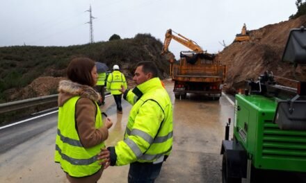 La Junta estudia realizar trabajos nocturnos para agilizar la apertura de la carretera Campofrío-Riotinto