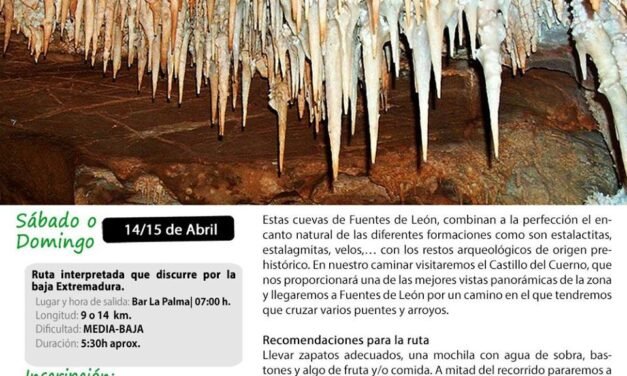 Las Cuevas de Fuentes, la próxima ruta de senderismo de El Campillo