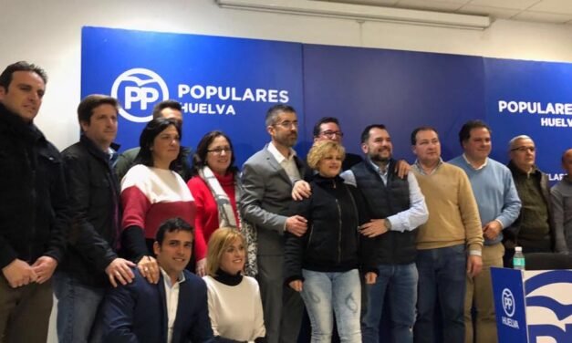 José Antonio Lozano, reelegido presidente del PP de Nerva