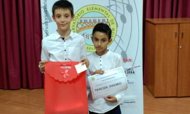 Dos alumnos del Conservatorio de Nerva logran un tercer premio en Sevilla