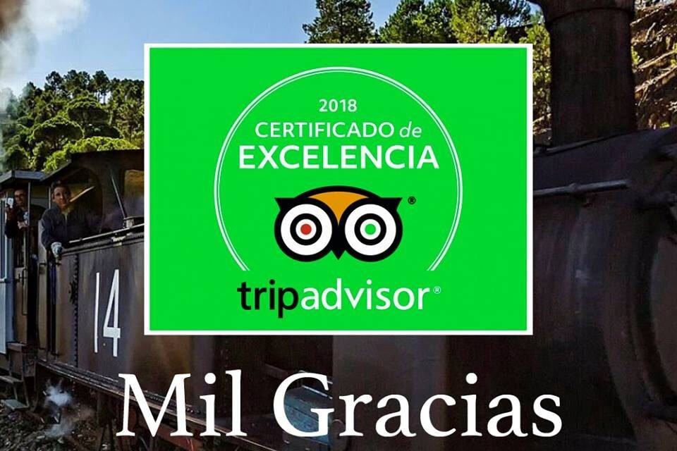 El Parque Minero de Riotinto renueva su Certificado de Excelencia de Tripadvisor