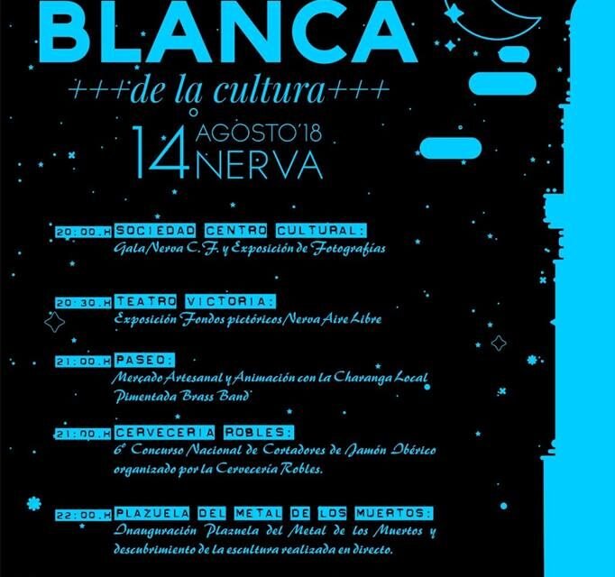 Nerva celebra su Noche Blanca de la Cultura