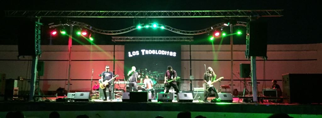 El concierto de Los Trogloditas pone el broche de oro a las Fiestas de Nerva