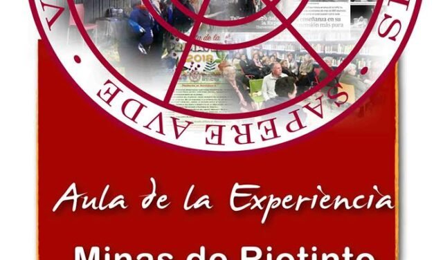 Convocan un nuevo curso del Aula de la Experiencia en Riotinto