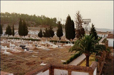 El Cementerio de Nerva, un camposanto minero de inicios del siglo XX