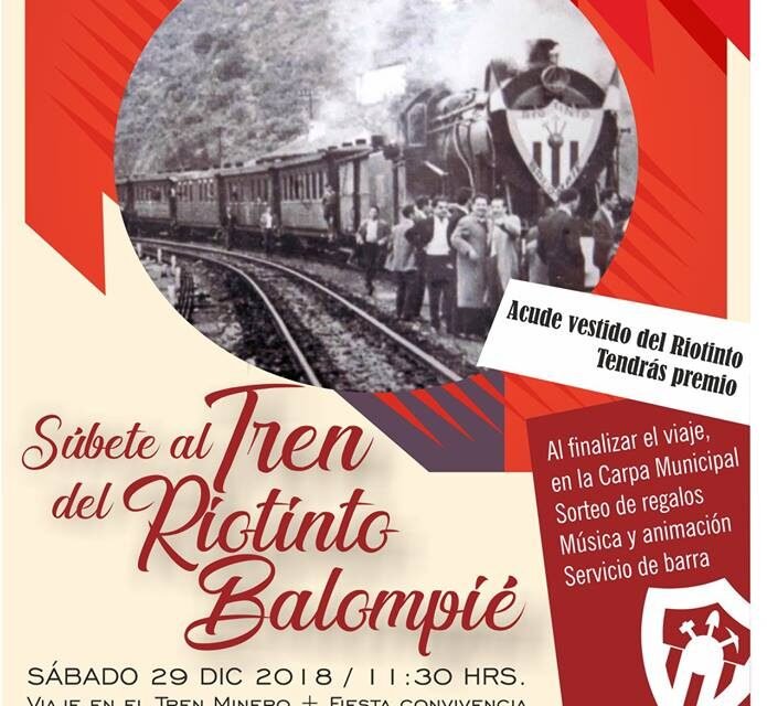 A la venta las últimas entradas del Tren del Riotinto Balompié
