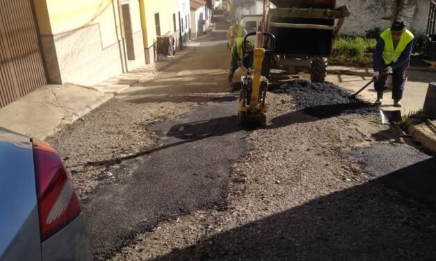 El Ayuntamiento de Nerva lleva a cabo mejoras en 13 calles