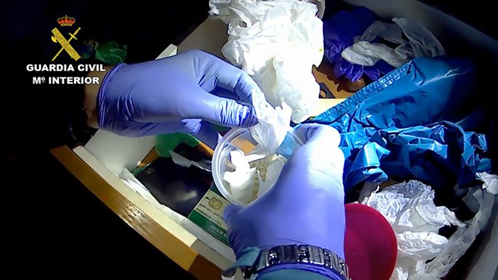 Desarticulan un punto de venta de droga «muy activo» en Riotinto