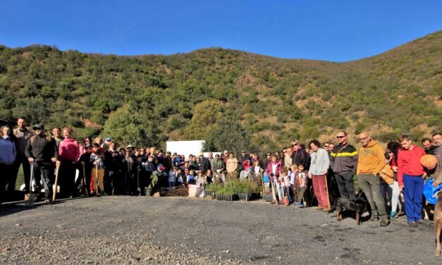 Más de 150 personas piden en Berrocal la restauración de las zonas incendiadas