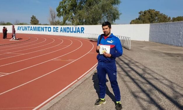 Rodríguez Salguero gana el Memorial Pedro M. Ramos de Andújar en los 400 metros