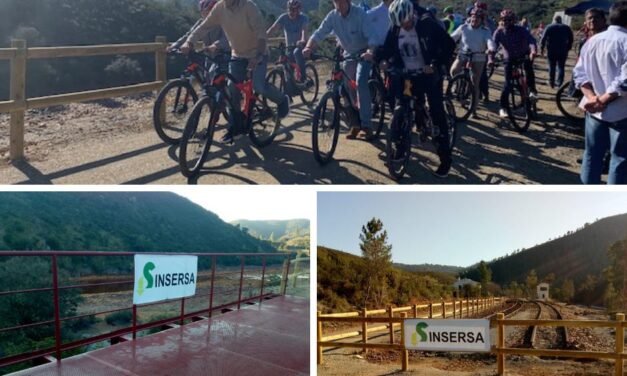 Insersa celebra la apertura del primer tramo del Camino Natural del Tinto