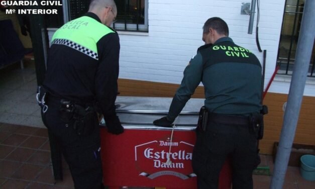 Detienen a una persona por dos robos en Nerva