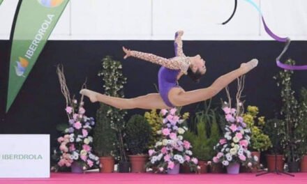 La nervense Lucía Paiseo, subcampeona de Andalucía de gimnasia rítmica