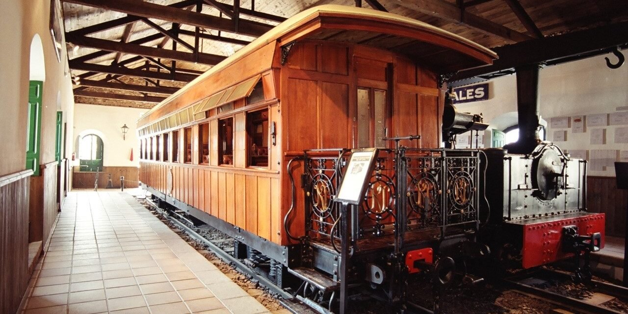 El mítico ‘Vagón del Maharajá’, una joya del ferrocarril minero de Riotinto