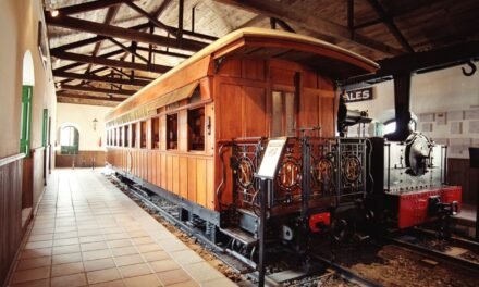 El mítico ‘Vagón del Maharajá’, una joya del ferrocarril minero de Riotinto