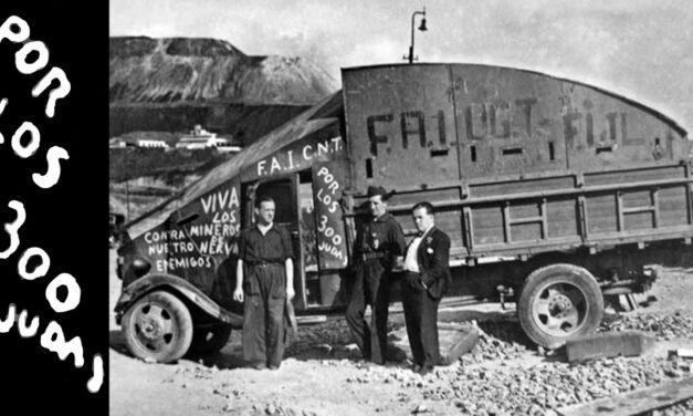 Doble homenaje a la Columna Minera de Riotinto