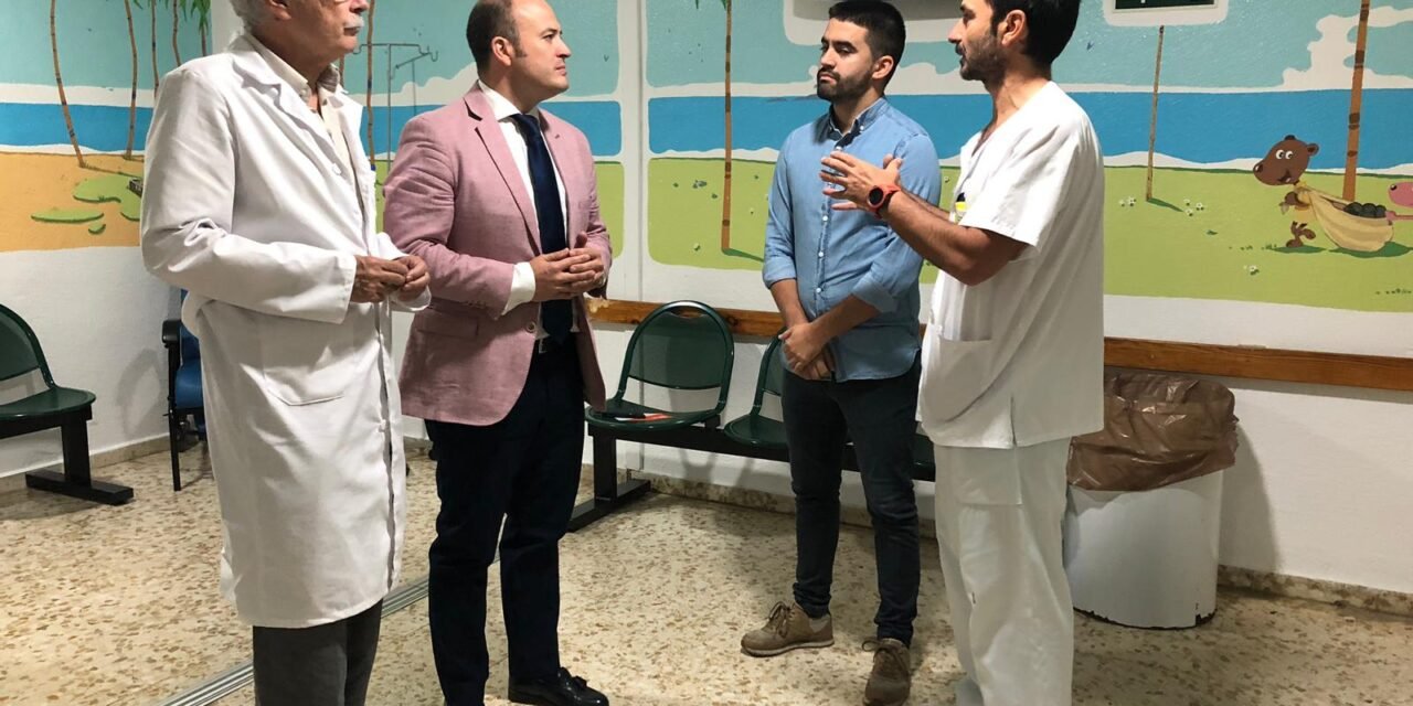 Cs destaca que la Junta está decidida a revertir el «abandono» del Hospital de Riotinto