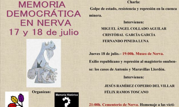 Convocan unas jornadas sobre la represión franquista en la Cuenca Minera