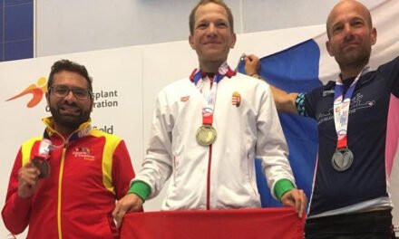 Samu Delgado logra medalla en los Campeonatos del Mundo para Trasplantados