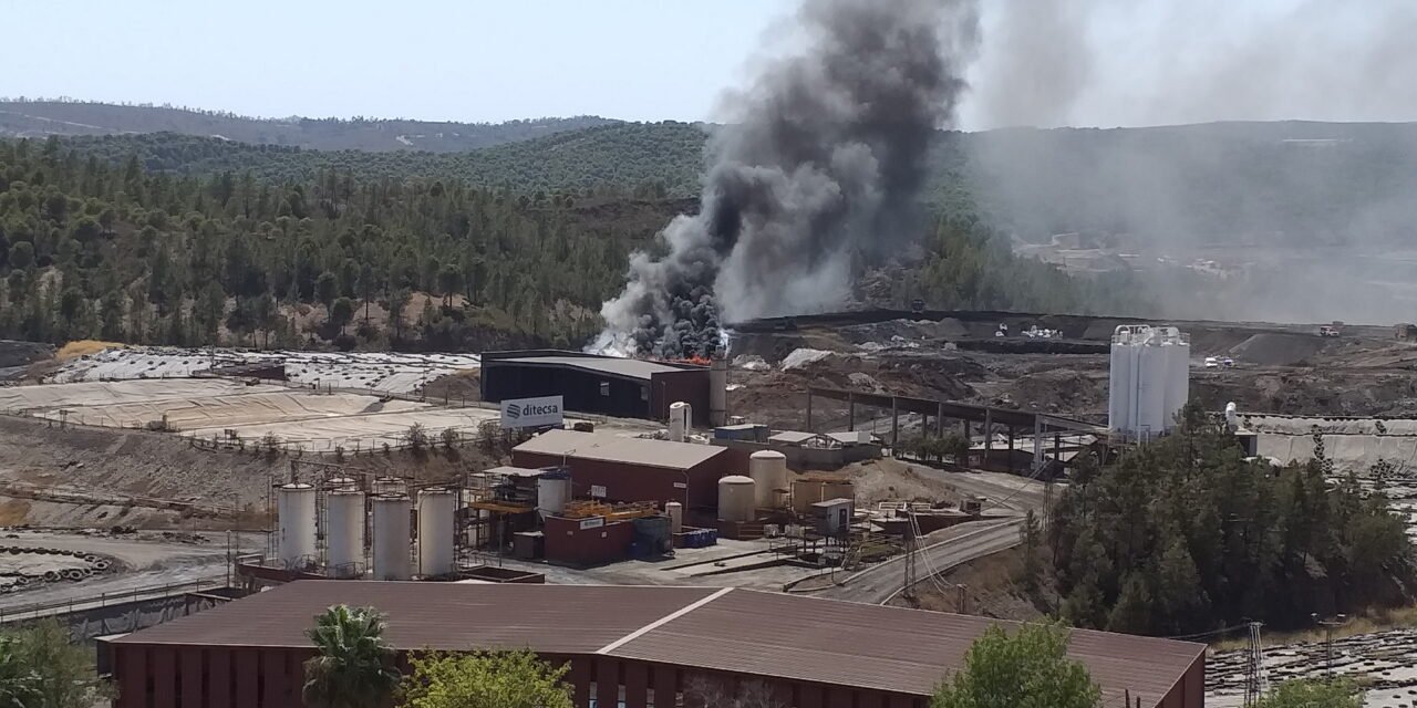El PP organiza un acto de protesta «ante los incendios en el vertedero de Nerva»