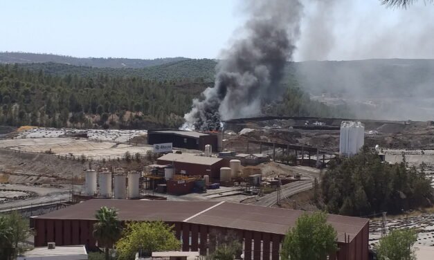El PP organiza un acto de protesta «ante los incendios en el vertedero de Nerva»