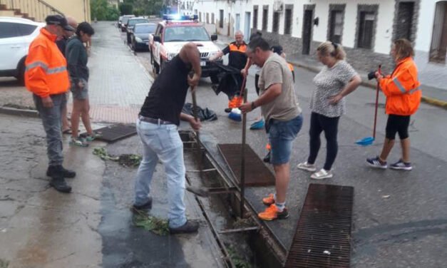 La lluvia genera otra ‘tormenta’ política en Nerva