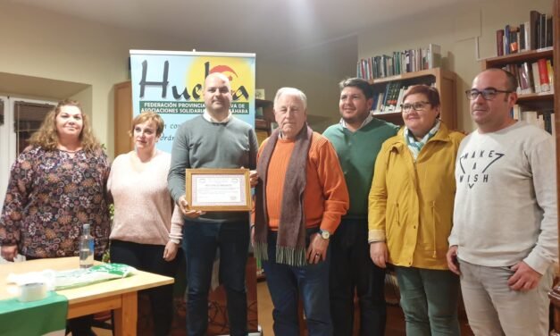 Zalamea recibe un reconocimiento por su compromiso con la causa saharaui