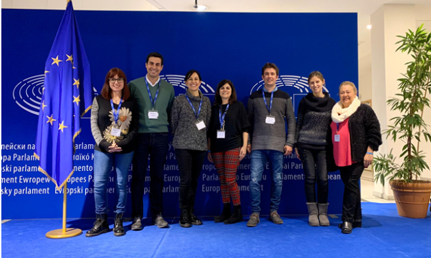 Profesores del IES Cuenca Minera representan a España en el Parlamento Europeo