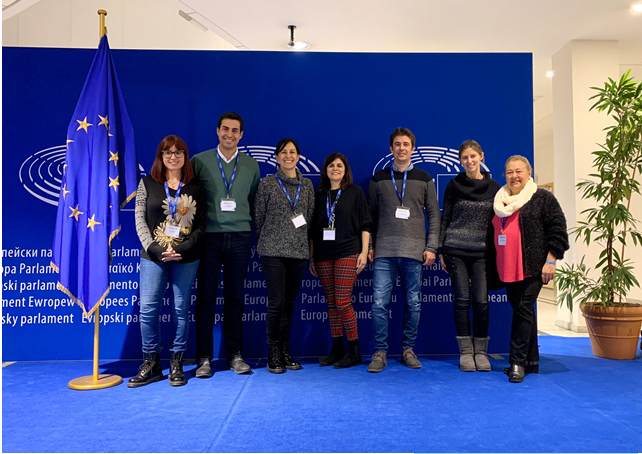 Profesores del IES Cuenca Minera representan a España en el Parlamento Europeo