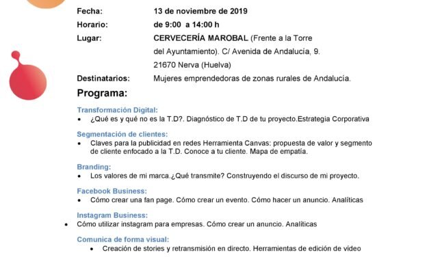 Convocan dos talleres para formar a mujeres emprendedoras en la Cuenca Minera