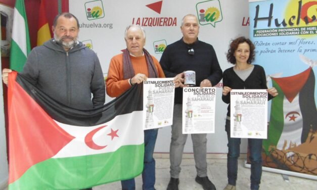 IU-Adelante Nerva organiza un concierto solidario para ayudar al pueblo saharaui