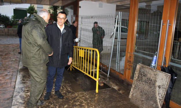 La Diputación pone 30.000 euros para paliar los daños del temporal en Nerva