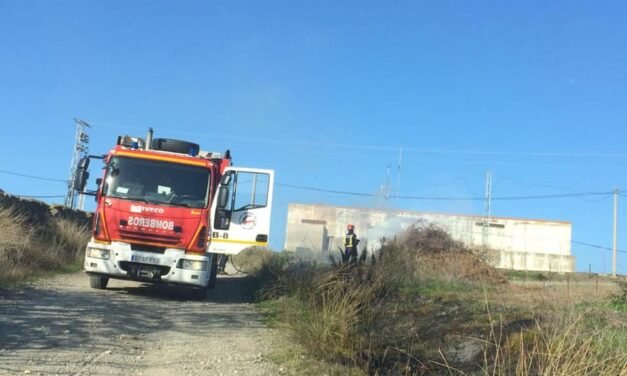 Declarado un incendio en Zalamea