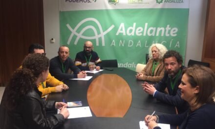 Adelante Andalucía urge a la Junta a agilizar las ayudas a los afectados por la riada