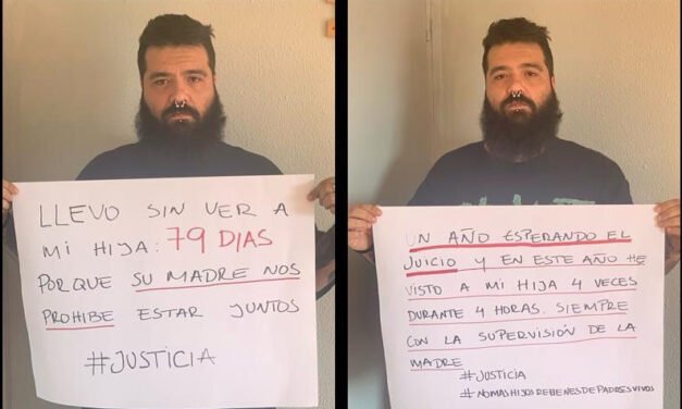 Un vecino de Riotinto iniciará una sentada en el juzgado para que le dejen ver a su hija