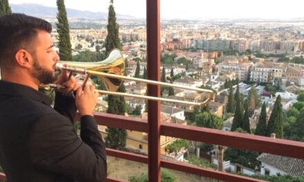 El nervense Miguel Ángel Navarro, un virtuoso del trombón