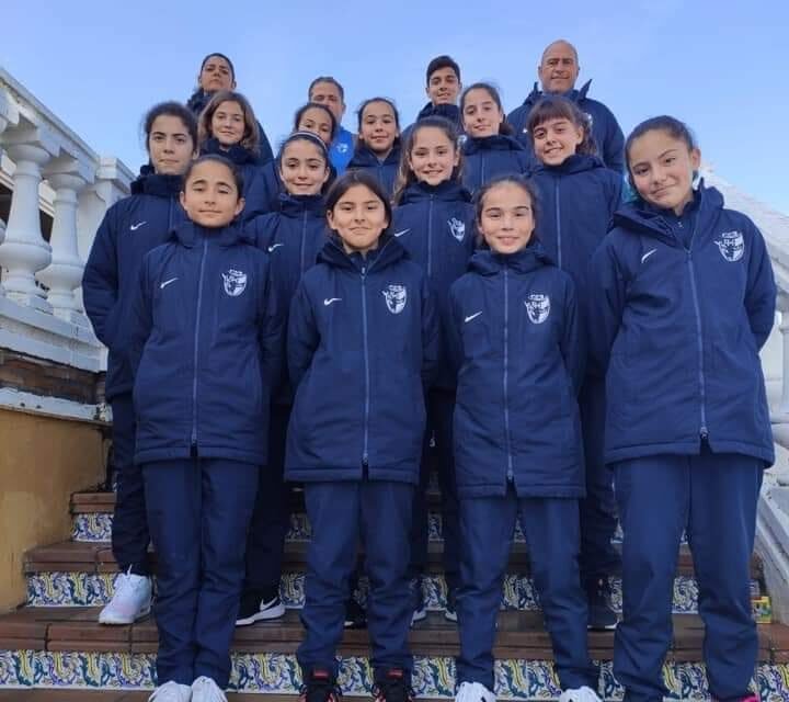 Dos jugadoras de la Cuenca se proclaman campeonas de Andalucía de Fútbol 7
