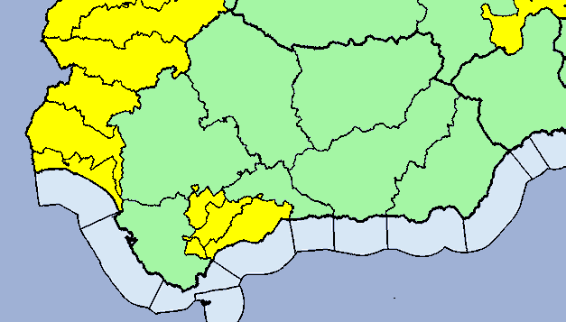 La Cuenca Minera, en aviso amarillo por lluvias desde el viernes al sábado