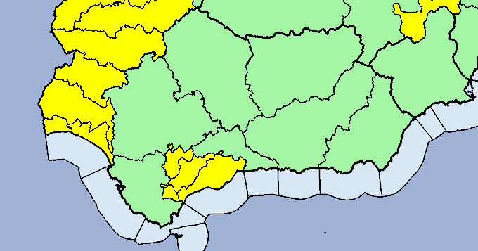 La Cuenca Minera, en aviso amarillo por lluvias desde el viernes al sábado
