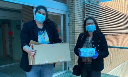 Diputación reparte 6.500 mascarillas a los municipios de la Cuenca y el Hospital de Riotinto