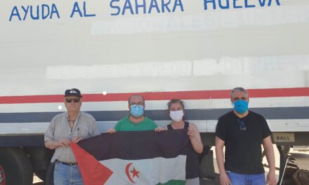 Zalamea entrega mil kilos de alimentos y juguetes para los campamentos saharauis