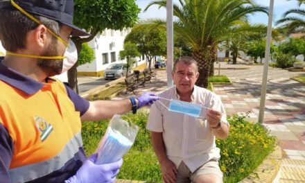 El Ayuntamiento de Riotinto inicia su campaña sobre el uso de mascarillas